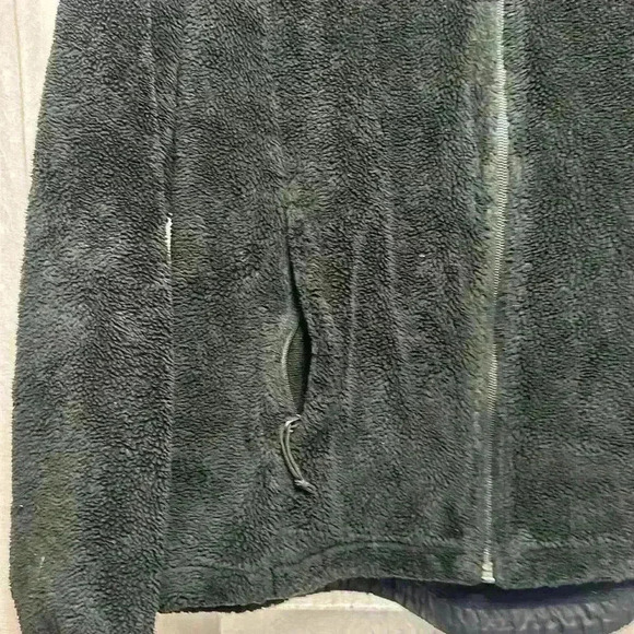 The North Face Medium Black Fleece Full Zip Jacket Item # 9M - Picture 3 of 5